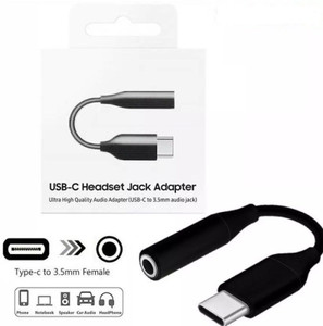 Ailkin for Galaxy S22 S21 S20 Ultra/Plus Note 20/10/S10/S9 all Type C  Devices Samsung USB-C to Headphone Jack Adapter for Samsung Galaxy