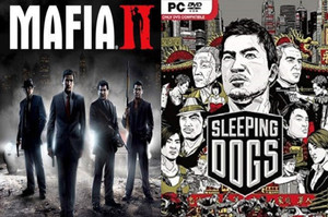 Mafia 2 and Sleeping Dogs Top Two Game Combo (OS : 64 Bit Only) (Offline Only) (Regular)