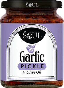 SOUL Garlic Pickle in Olive Oil 275 Grams Garlic Pickle