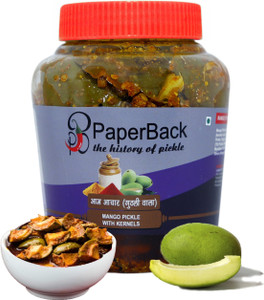 paperback MANGO PICKLE WITH KERNEL (500G) Mango Pickle