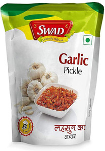 SWAD Distinctly Different and Delicious Garlic Pickle/ Lahsun Achar - 200g Garlic Pickle