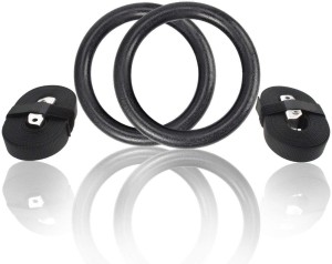 Wearslim Gymnastic Rings|1000 lbs Capacity|14.5ft Adjustable Buckle Straps Pilates Ring