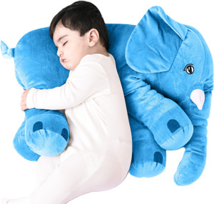 DearJoy Baby Elephant Pillow (Blue)  - 45 cm