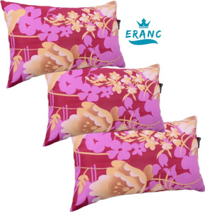 VILLAGERS FLORAL X Cotton Floral Sleeping Pillow Pack of 3