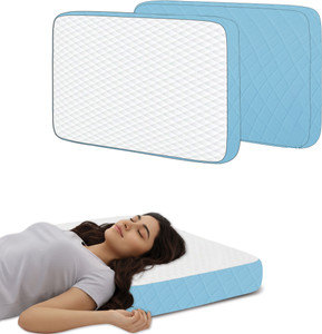 Dr. Mashur Memory Foam Orthopaedic Pillow Pack of 1 Solid Cervical Care Comfort Plus, Body Support, Neck Care, Sleep Essentials