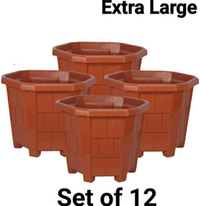 GreenLove New Gardening Plant Containers Gamla Flower Pot for indoor and outdoor Plant Container Set