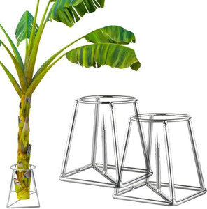 Cinagro Banana Plant Stand, Rust-Resistant, Easy to Clean, Heavy Base Plant Container Set
