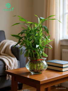 PHORE Two Layer Bamboo Plant