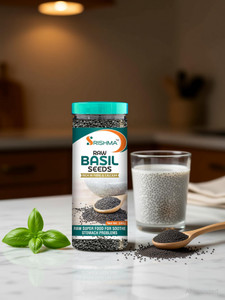 Srishma BASIL SEEDS, SABJA SEEDS, FALOODA, TAKMARIYA Seed