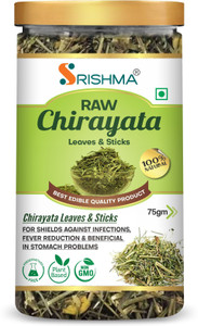 Srishma Natural Raw Chirayata Leaves/Sticks, Swertia Chirayita, Kairata, Chiaravata Seed