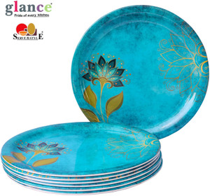 ग्लांस Melamine Dinner Plate Set डिनर प्लेट