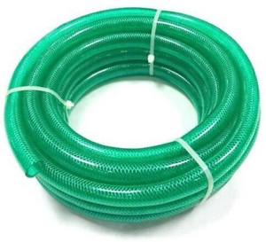 रामा पाइप 1 inch 10 Meter ( 33 FEET ) 3 Layered Heavy Duty Nylon Braided Hose garden Pipe होज़ पाइप