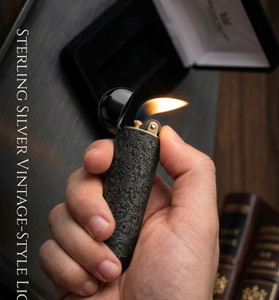 Ignite Premium Vintage Petrol Lighter - Refillable Pocket Lighter - Image 6