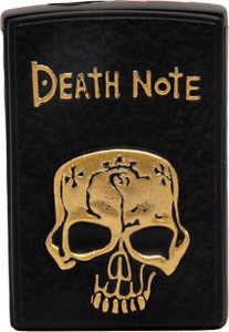 The Chaabi Shop Death Note Engraved Black & Golden Pocket Lighter - Image 3