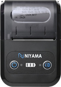 Niyama BT-58 (2 inch) with 2600 mAh Rechargeable battery, supports Android & Windows, Thermal Receipt Printer