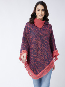 Pivl Wool Blend Poncho