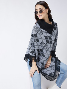 Pivl Wool Blend Poncho