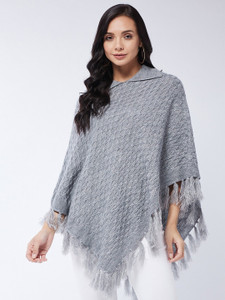 Modeve Wool Blend Poncho