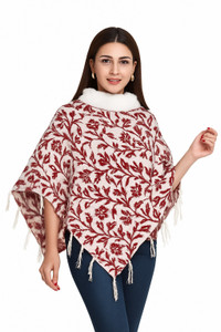 KLOVE Wool Blend Poncho