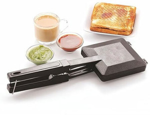 RECTITUDE Non Electric Sandwich Maker | Cool Touch Handles | Gas Stove maker 2 W Pop Up Toaster