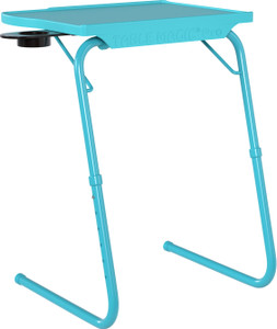 TABLE MAGIC Pro Extended Aqua Blue Metal Portable Laptop Table