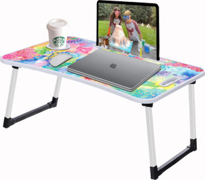 EASETENSIL Portable Laptop Study Table, Foldable Students Stand For Office Computer Desk Wood Portable Laptop Table
