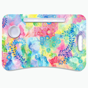 Prachi Foldable Bed Study Table Multifunction Lapdesk for Children Table Wood Portable Laptop Table