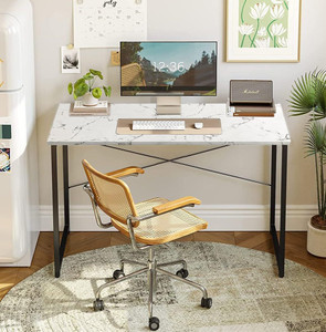 Mevigo Wood Laminated Study Table, Computer Table for Home,Office Table, Desktop Engineered Wood Computer Desk