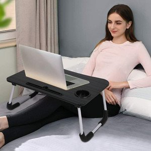 FurniGully Multipurpose laptop table Wood Portable Laptop Table