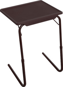 TABLE MAGIC Candy Brown Regular Laptop Table Plastic Multipurpose Table