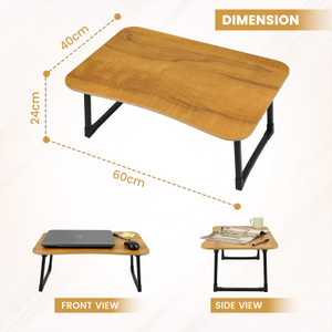 Flipkart Perfect Homes Studio Wood Portable Laptop Table