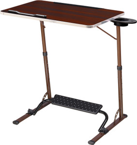TABLE MAGIC XL Pro Mahogany Metal Portable Laptop Table