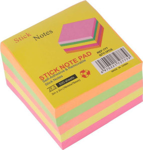 HOTCHPOTCH Sticky notes 400 Sheets Regular, 5 Colors