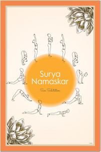 Surya Namaskar Poster, Yoga Posters for Wall Decoration, Meditation ...