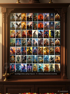 Faztroo 54 Hindu Deities Posters - Image 6
