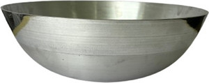 Skmetal Aluminium heavy base kadai premium quality Kadhai 30 cm diameter 4.5 L capacity