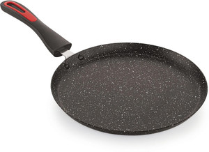 iVBOX iron-Max Carbon Steel induction Heavy-Weight Non Stick Dosa Tawa 26 cm diameter