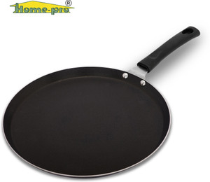 Home-pro Non-Stick Dosa Tawa | 2 mm Base Sturdy Riveted 26 cm Dia,Virgin Bakelite Handle Tawa 26 cm diameter