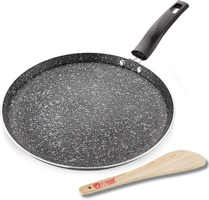 iVBOX Rock-Series 3mm Thick induction 290mm Non-Stick Dosa Tawa 29 cm diameter