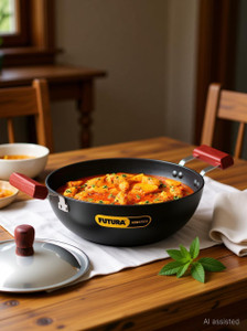 Hawkins Deep-Fry Pan (INK35S) 26.85 cm ढक्कन के साथ