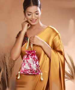 Zari and Fashion Partywear women and girls potli purse Potli