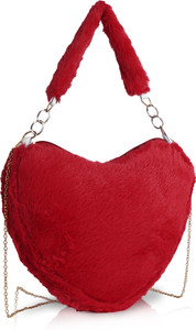 Beauty Queen Fluffy Heart Baby Bag Potli