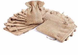 Earthbags Eco friendly jute gift/pouch bags Cosmetic Bag
