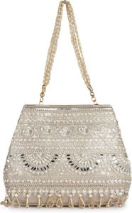 Nevis Stylish Embroidery Unique Design Wedding Party Handheld Potli Bag For Women Potli