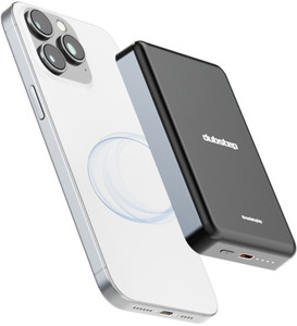 Dubstep 10000 mAh 20 W Wired & Wireless With MagSafe Compact Pocket Size Power Bank
