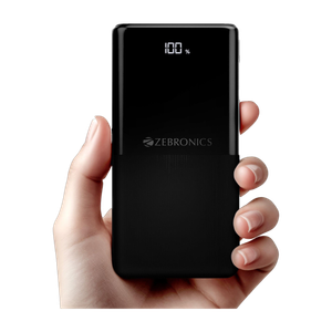 ZEBRONICS 10000mAh 22.5W Slim Power Bank (Black) - Image 6