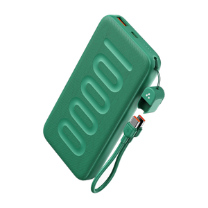 Ambrane 10000 mAh 22.5 W Slim Pocket Power Bank Green - Image 6