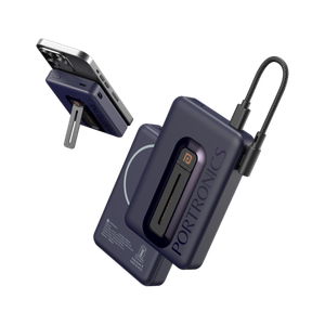 Loot: Portronics 10,000mAh Wireless Powerbank With Inbuilt Cable & Stand @1664