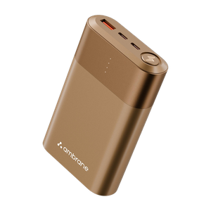 Ambrane 20000 mAh 33W Gold Power Bank - Image 6