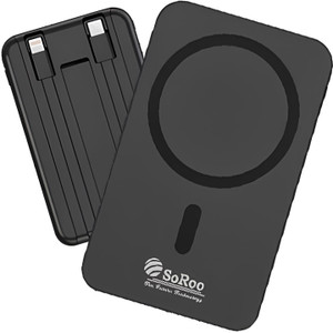 Soroo Future 10000 mAh 30 W Wired & Wireless Compact Pocket Size Power Bank